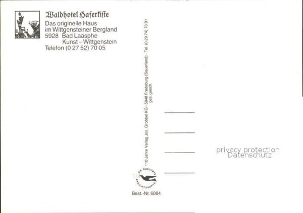 Bad Laasphe Waldhotel Haferstifte Restaurant – Bild 2