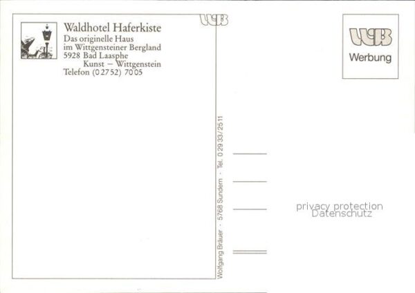 Bad Laasphe Waldhotel Haferkiste – Bild 2