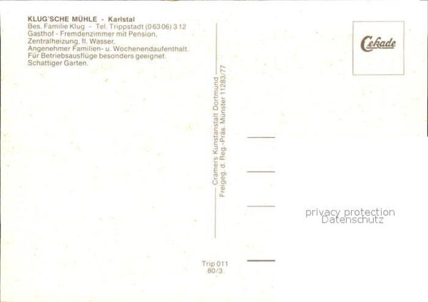 Karlstal Fliegeraufnahme Klugsche Mühle – Bild 2
