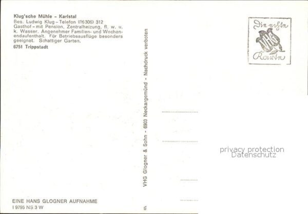 Karlstal Klugsche Mühle – Bild 2