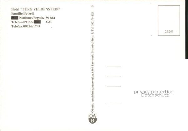 Neuhaus Pegnitz Hotel Burg Veldenstein – Bild 2