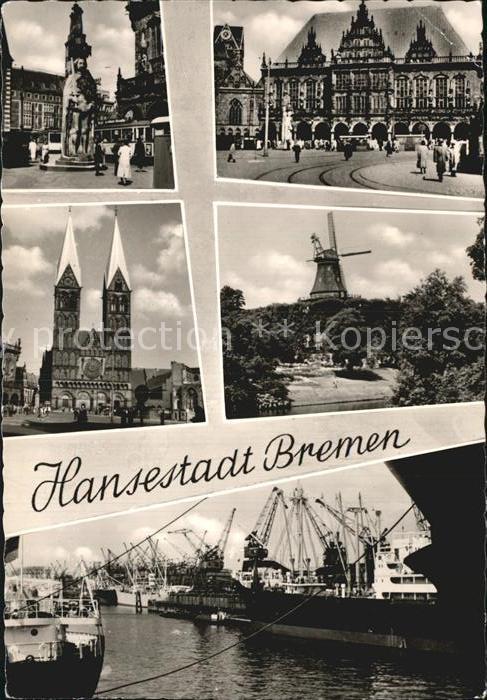 Bremen Altstadt Windmühle Hafen
