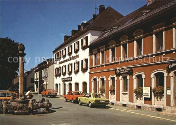 Bischofsgruen Marktplatz