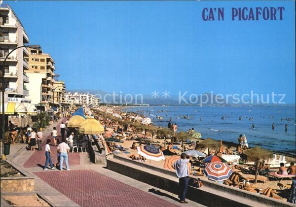 Can Picafort Mallorca Strandleben