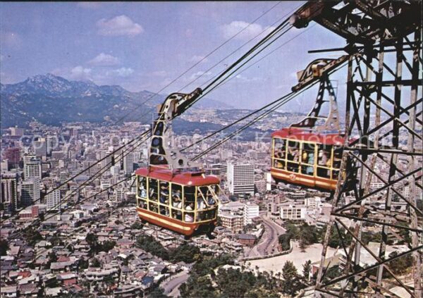 China Cable Car on Namsan Park