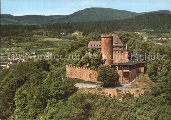 Biedenkopf Fliegeraufnahme Schloß