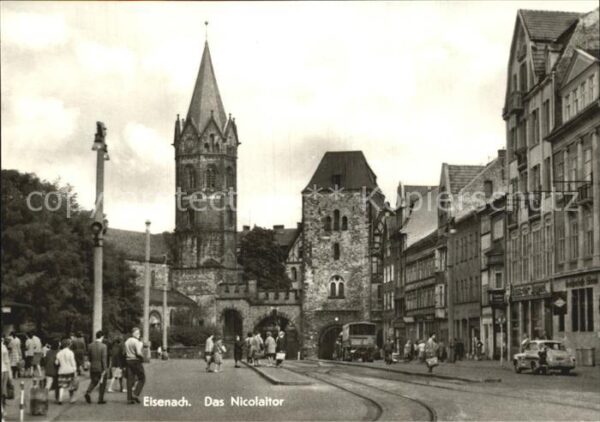 Eisenach Thueringen Nicolaitor