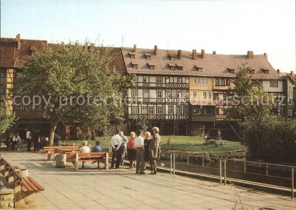 Eisenach Thueringen Krämerbrücke