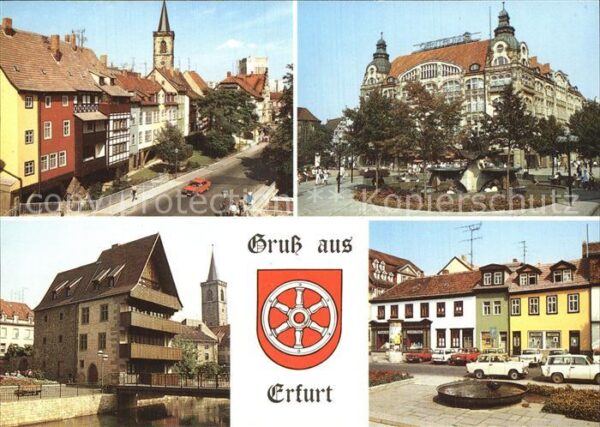 Erfurt Krämerbrücke Wenigemarkt Haus zur Stein