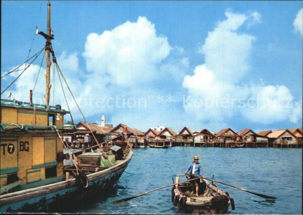 Penang Tongkang boat