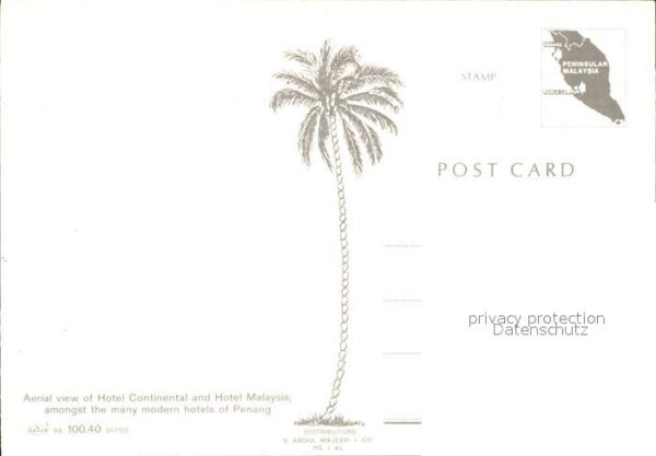 Penang Fliegeraufnahme Hotel Continental und H – Bild 2
