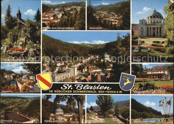St Blasien Dom Kurgarten Minigolf Dom Albtalsee  K