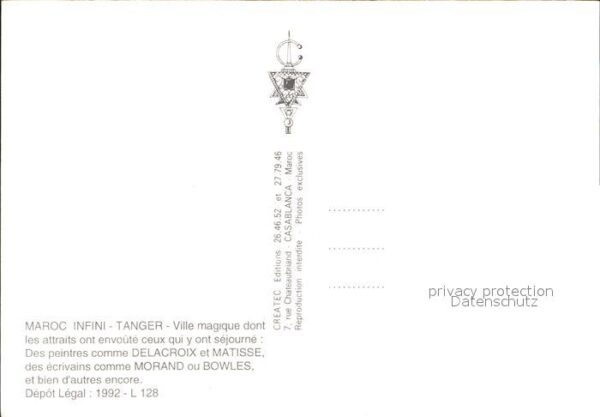 Tanger Tangier Tangiers Morand ou bowles – Bild 2