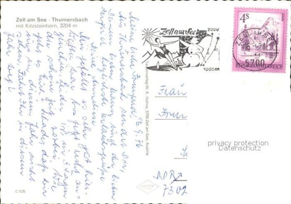 Zell See Thumersbach mit Kitzsteinhorn – Bild 2