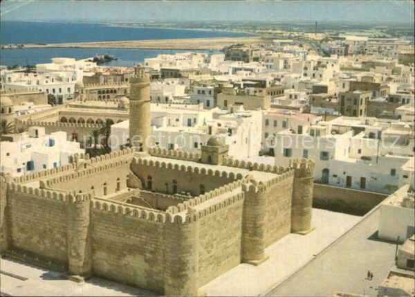 SOUSSE  Tunesie Fliegeraufnahme Ribat und Stadt