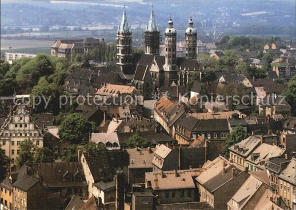 Naumburg Saale Fliegeraufnahme mit Dom
