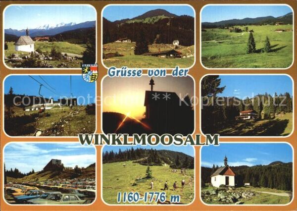 Reit Winkl Winklmosoalm mit Kapelle