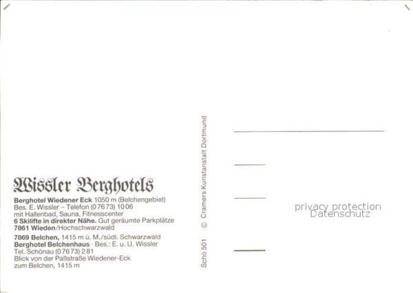 Belchen Baden Hotel Belchenhaus – Bild 2