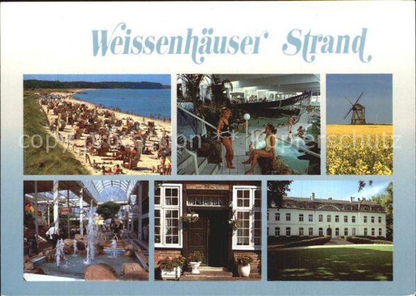 Weissenhaeuser Strand Strand Windmühle Schwimmbad
