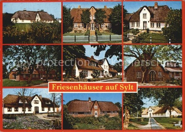 Sylt Friesenhäuser