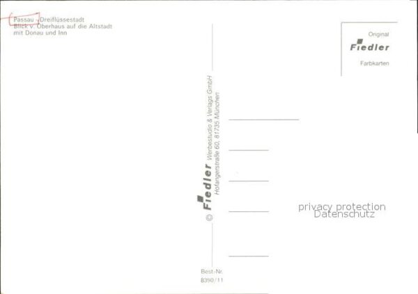 Passau Dreiflüssestadt Fliegeraufnahme mit Don – Bild 2