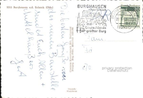 Burghausen Salzach Fliegeraufnahme – Bild 2