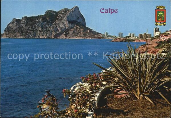 Calpe Partie am Meer