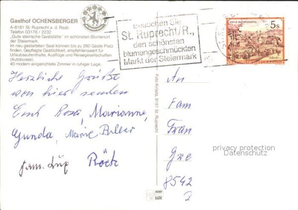 St Ruprecht-Falkendorf Gasthaus Ochsenberger – Bild 2