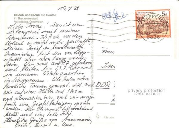 Bezau Vorarlberg Reuthe Biza – Bild 2