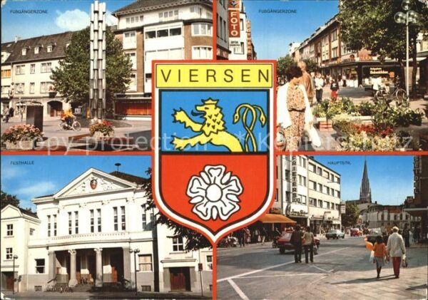 Viersen Hauptstrasse Fussgängerzone Festhalle
