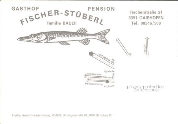 Gaishofen Gasthaus Pension Ficher-Stüberl – Bild 2