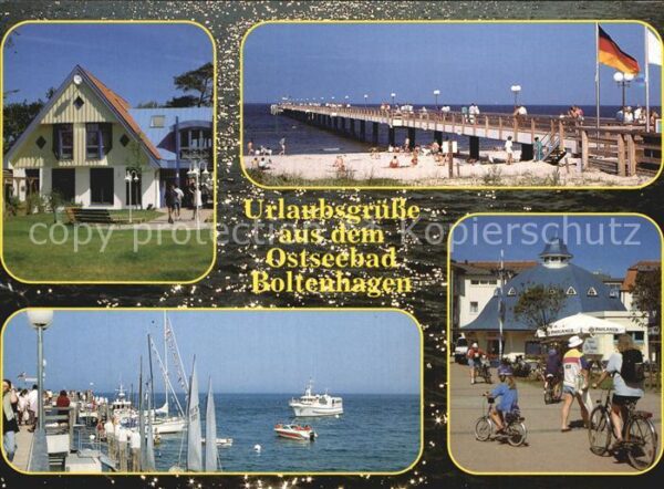 Boltenhagen Ostseebad Seebrücke Strand