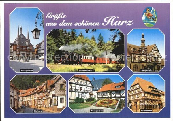 Harz Region Wernigerode Harzquerbahn Harzgerode Hal