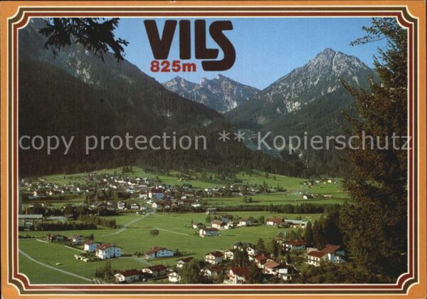 Vils Tirol mit Sebenspitze Brentenjoch Roßberg