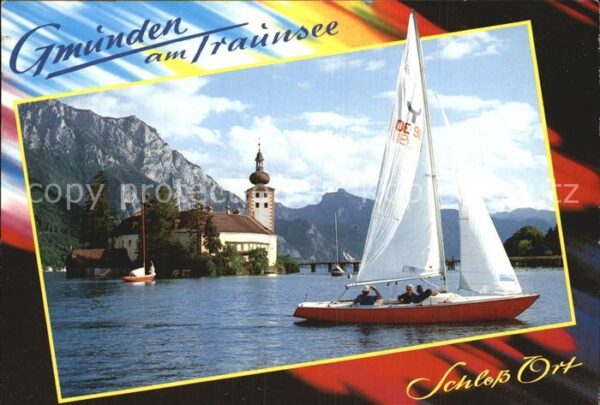 Gmunden Salzkammergut am Traunsee Schloß Ort