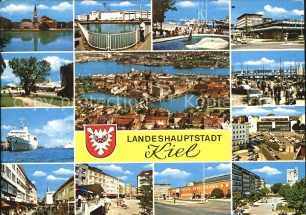 Kiel Fliegeraufnahme Hafen