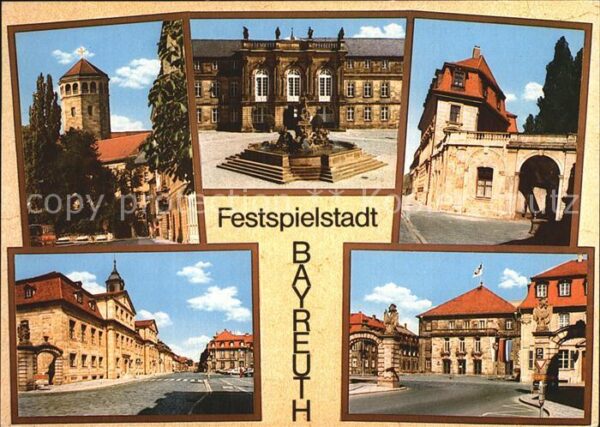 Bayreuth Schloßturm Storchenhaus Friedrichstrass