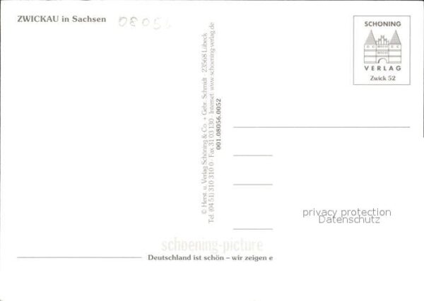 Zwickau Sachsen Paradiesbrücke Robert-Schumann-Denkmal – Bild 2