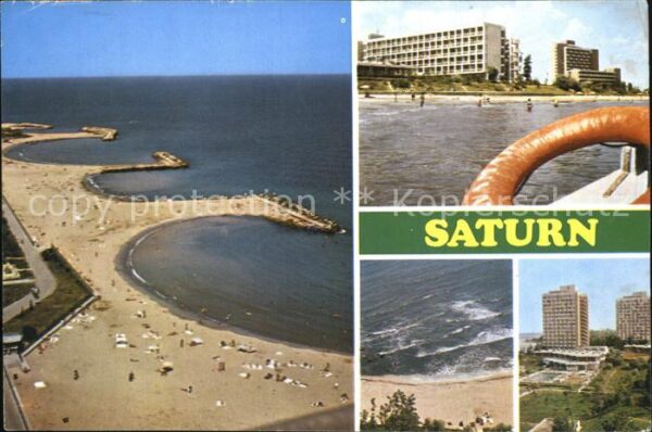 Saturn Fliegeraufnahme Strand