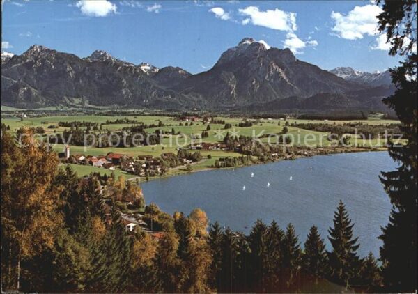 Hopfen See mit Tegelberg Straußberg und Säuling
