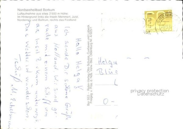 Borkum Fliegeraufnahme – Bild 2