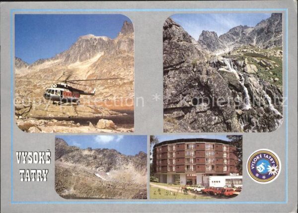 Vysoke Tatry Hubschrauber Wasserfall Hotel