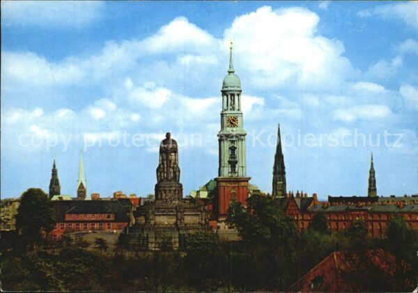 Hamburg Türme der Stadt