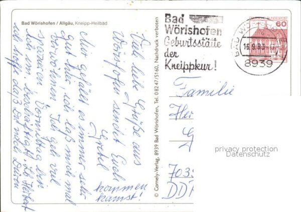 Bad Woerishofen Waldsee Kneippdenkmal Kurhaus Kurpark – Bild 2