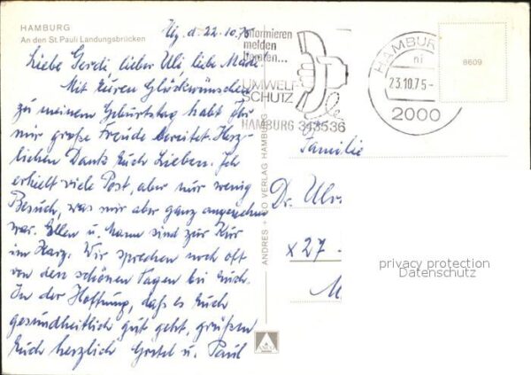 Hamburg St.Pauli Landungsbrücken – Bild 2
