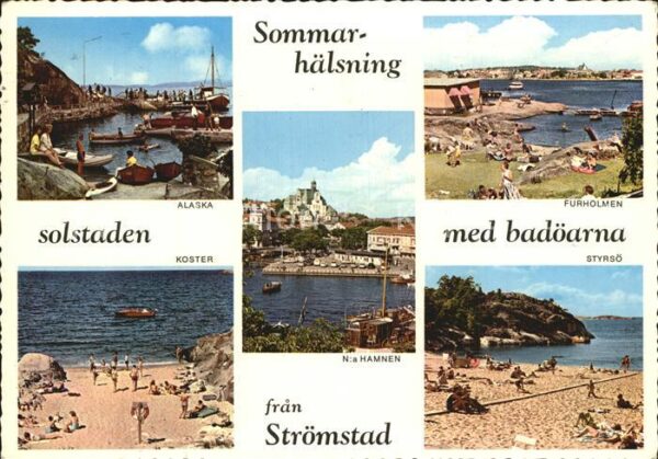 Stroemstad Strand Hafen