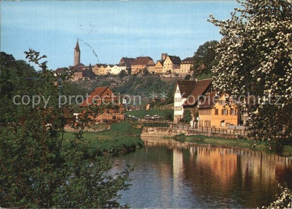 Kirchberg Jagst Partie am Wasser