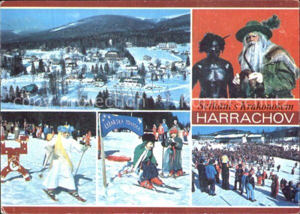 Harrachov Harrachsdorf Skigebiet Kinderfasching