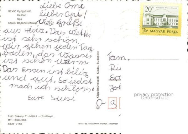 Heviz Thermalbad – Bild 2