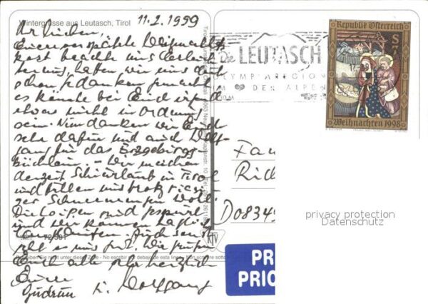Leutasch Langlauf Kirche Pferdeschlitten – Bild 2